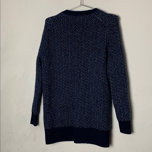Madewell Bird's Eye Maysfield Cardigan Sweater in Coziest Yarn Size Small - Picture 8 of 8